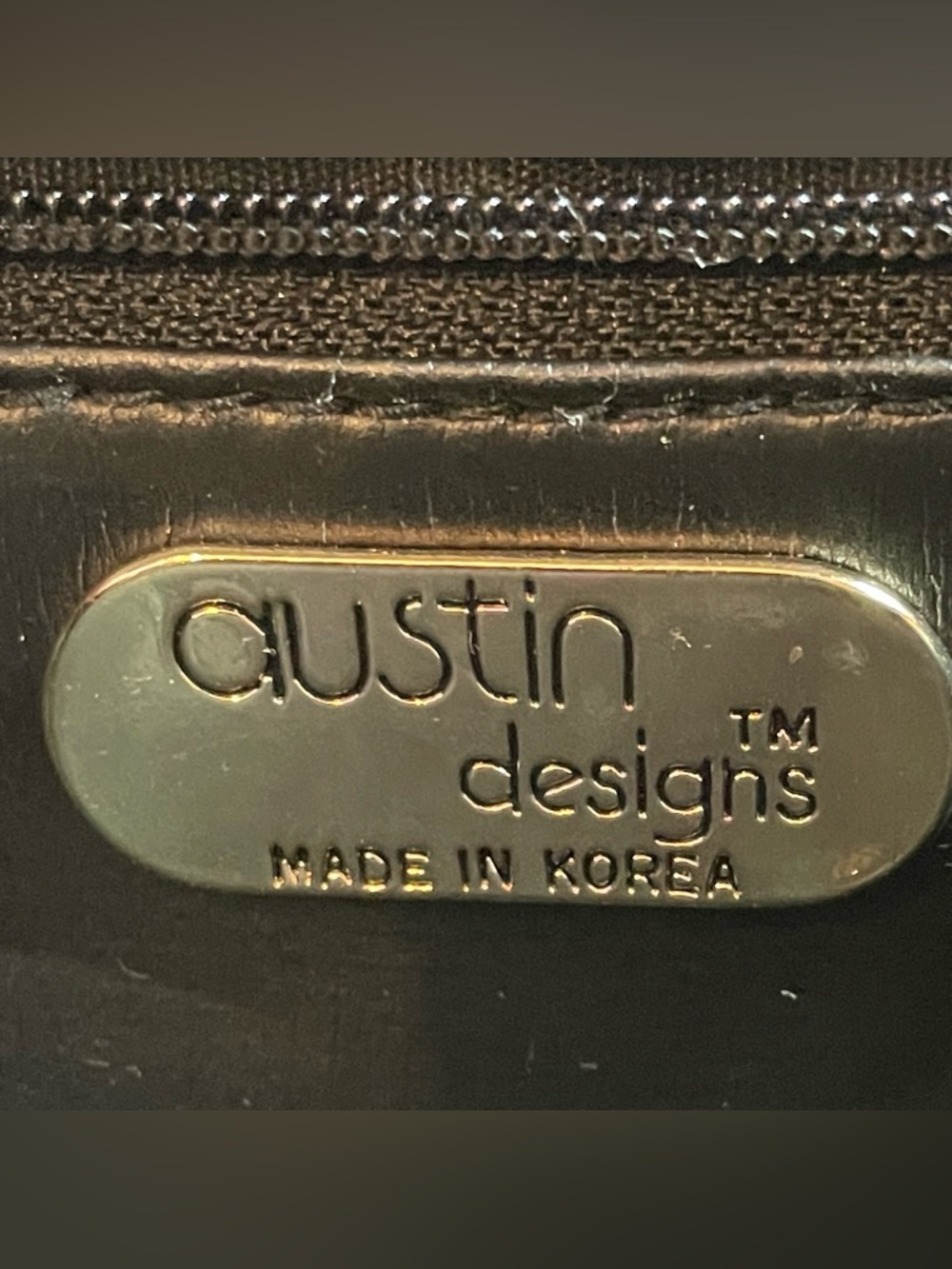 Vintage Austin Designs Reptile Skin Embossed Leather Shoulder Bag - Picture 13 of 15